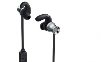 AUKEY Auriculares Bluetooth auriculares inalámbricos magnéticos con Bluetooth y micrófono integrado para iPhone Samsung y más