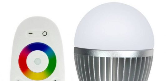 mi light rgbw 9w led lamp with remote