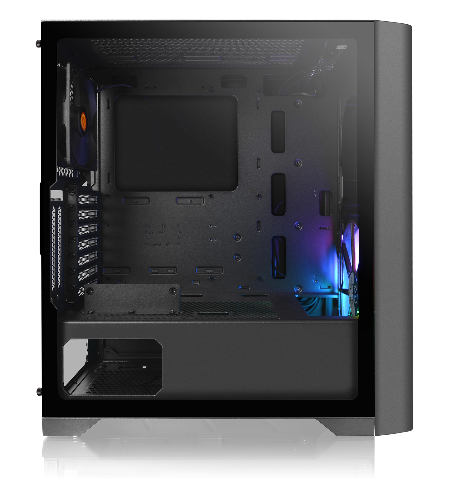 NdP - Thermaltake Nueva Serie Commander G Cristal Templado ARGB Mid-Tower Chassis