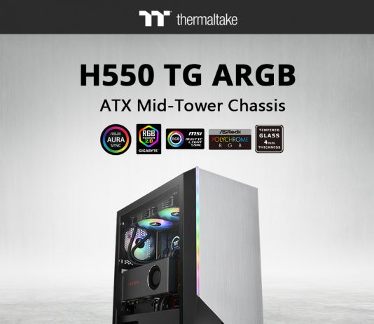 NdP – Thermaltake H550 TG ARGB Mid-Tower Chassis