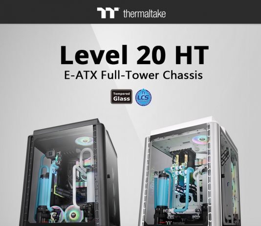 Thermaltake presenta sus torres Level 20 HT y Level 20 HT Snow Edition