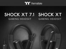 Los nuevos «Shock XT 7.1» y «Shock XT Gaming Headsets» de Thermaltake