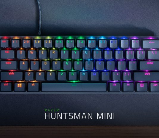 Domina a una nueva escala: Razer desvela el Razer Huntsman Mini
