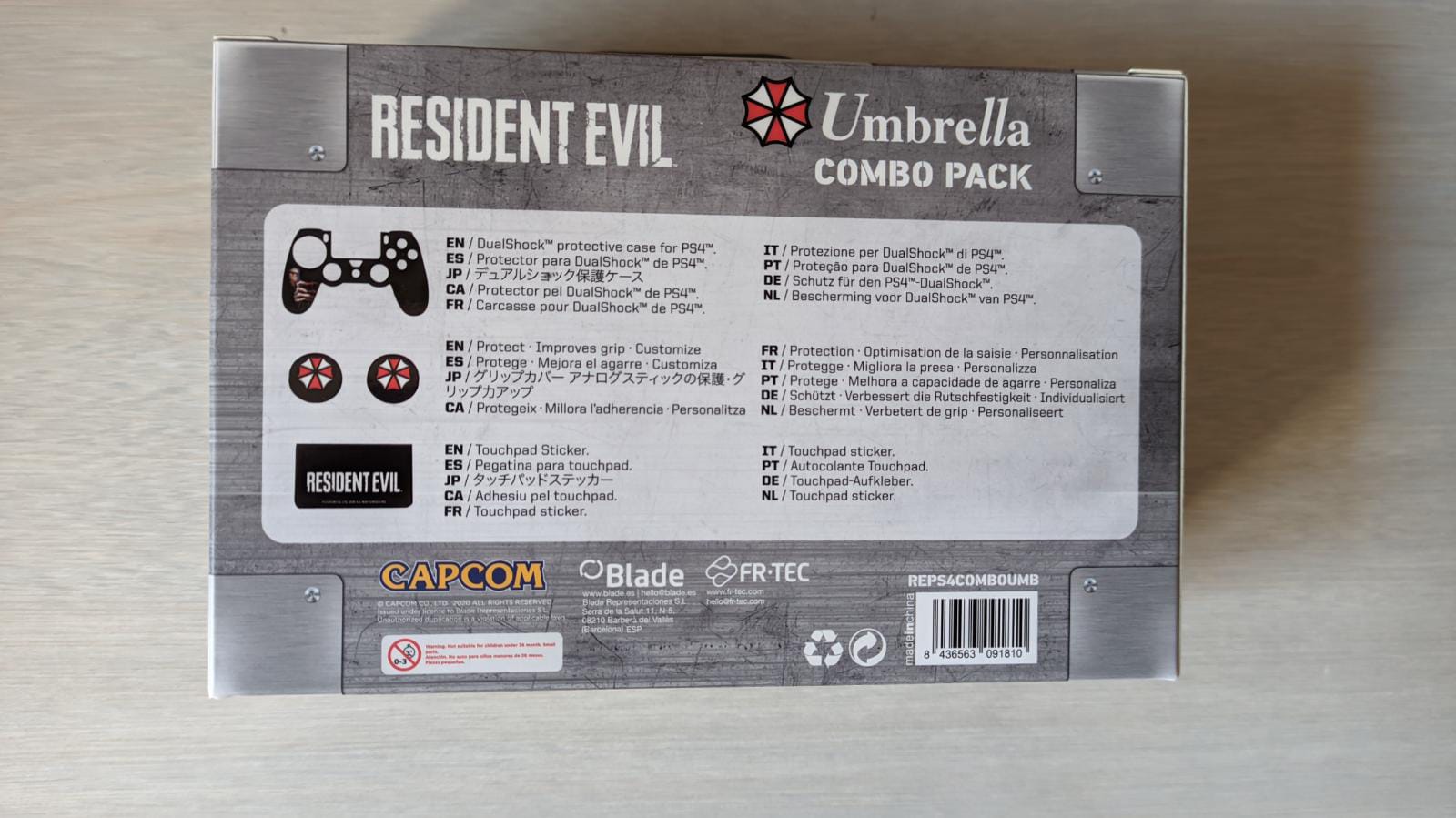 Carcasa y gatillos de Resident Evil 2 para mando de PS4 — Review en Español