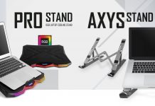 Nox presenta Pro Strand y Axys Stand, dos soportes para portátil