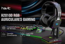 Auriculares Gaming H2010d RGB y Soporte TH630 RGB HAVIT – Review en Español