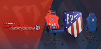Drift presenta la silla gaming Edición Especial Atlético de Madrid