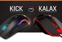 Krom amplía su gran catálogo con dos ratones gamers RGB: Kick y Kalax