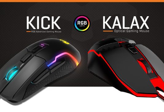 Krom amplía su gran catálogo con dos ratones gamers RGB: Kick y Kalax