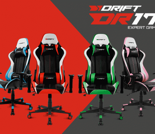 Drift anuncia nuevas sillas ergonómicas: DR175 y DR275, dos nuevos modelos para jugar, trabajar y crear cómodamente