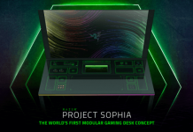 Razer define el futuro del espacio de entretenimiento con el «Project Sophia” y la silla Enki Pro HyperSense