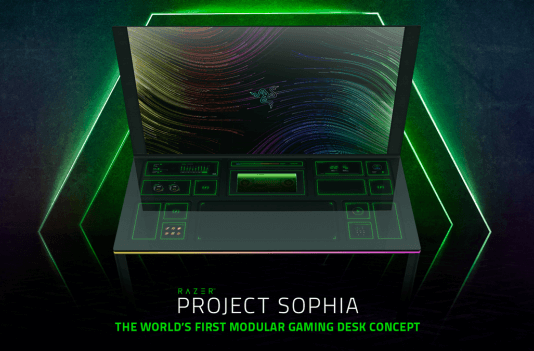 Razer define el futuro del espacio de entretenimiento con el «Project Sophia” y la silla Enki Pro HyperSense