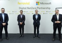 Ferrovial y Microsoft establecen una alianza global para desarrollar soluciones digitales para construcción, infraestructuras y movilidad
