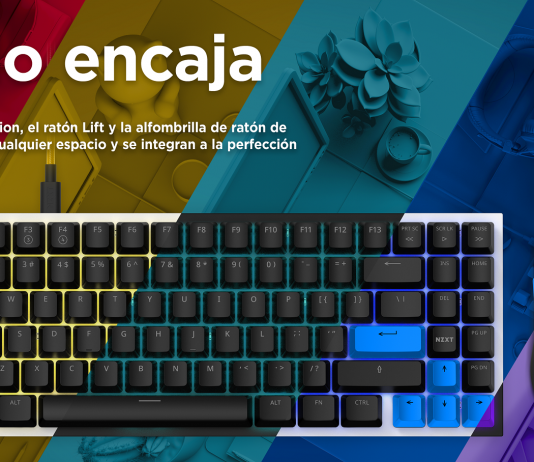 NZXT ANUNCIA EL TECLADO FUNCTION, EL RATÓN LIFT Y EL SERVICIO DE PERSONALIZACIÓN