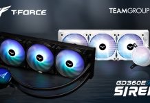 TEAMGROUP lanza el regreso de un clásico El enfriador líquido de CPU todo en uno T-FORCE SIREN GD360E ARGB