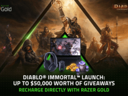 Diablo(R) Immortal™ ya disponible en Razer Gold