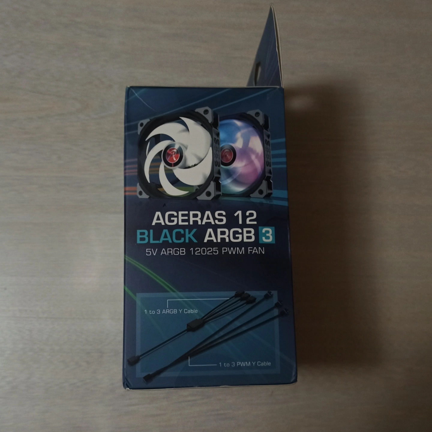 Raijintek Ageras 12 Black ARGB 3 — Review en Español