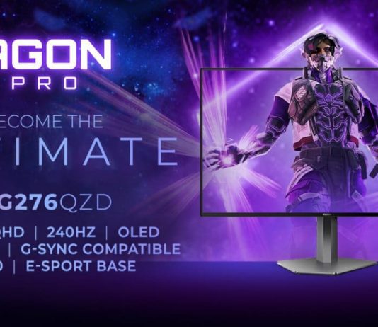 AGON by AOC presenta el monitor gaming 26.5″ OLED con 240 Hz: AGON PRO AG276QZD