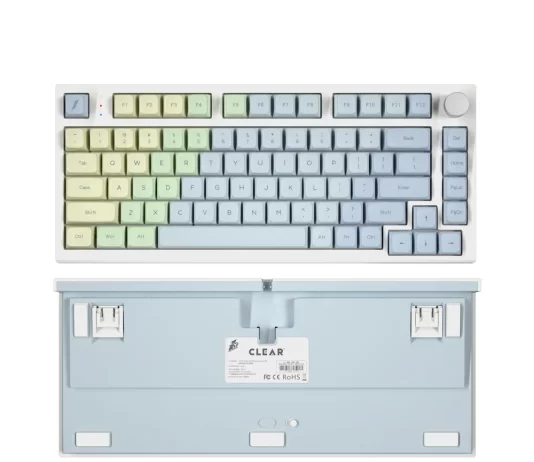 Teclado Mecánico Gi80 81KEYS de 1ST Player: Review Completa