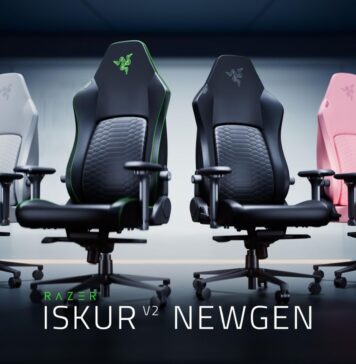 Razer Iskur V2 NewGen, ergonomía y comodidad new gen