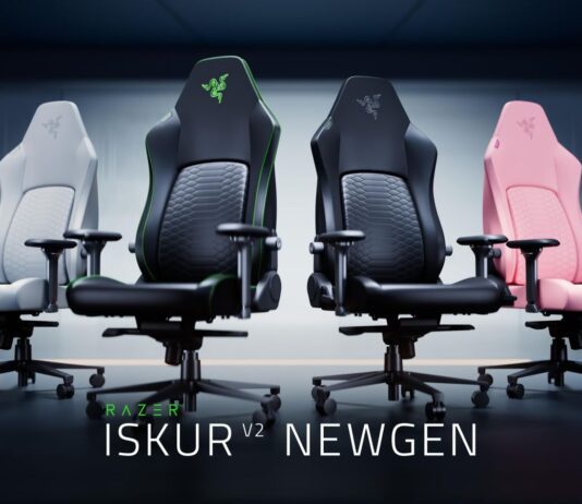 Razer Iskur V2 NewGen, ergonomía y comodidad new gen