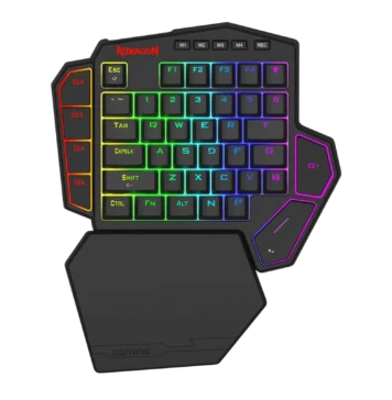 Reseña del Redragon DITI K585 HE: El Teclado de Una Mano que Revoluciona la Precisión en Gaming