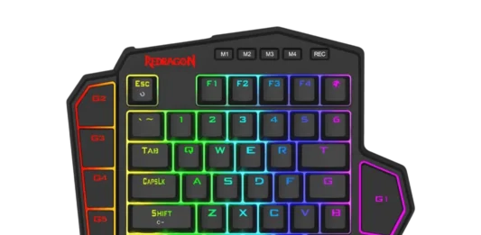 Reseña del Redragon DITI K585 HE: El Teclado de Una Mano que Revoluciona la Precisión en Gaming