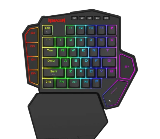 Reseña del Redragon DITI K585 HE: El Teclado de Una Mano que Revoluciona la Precisión en Gaming