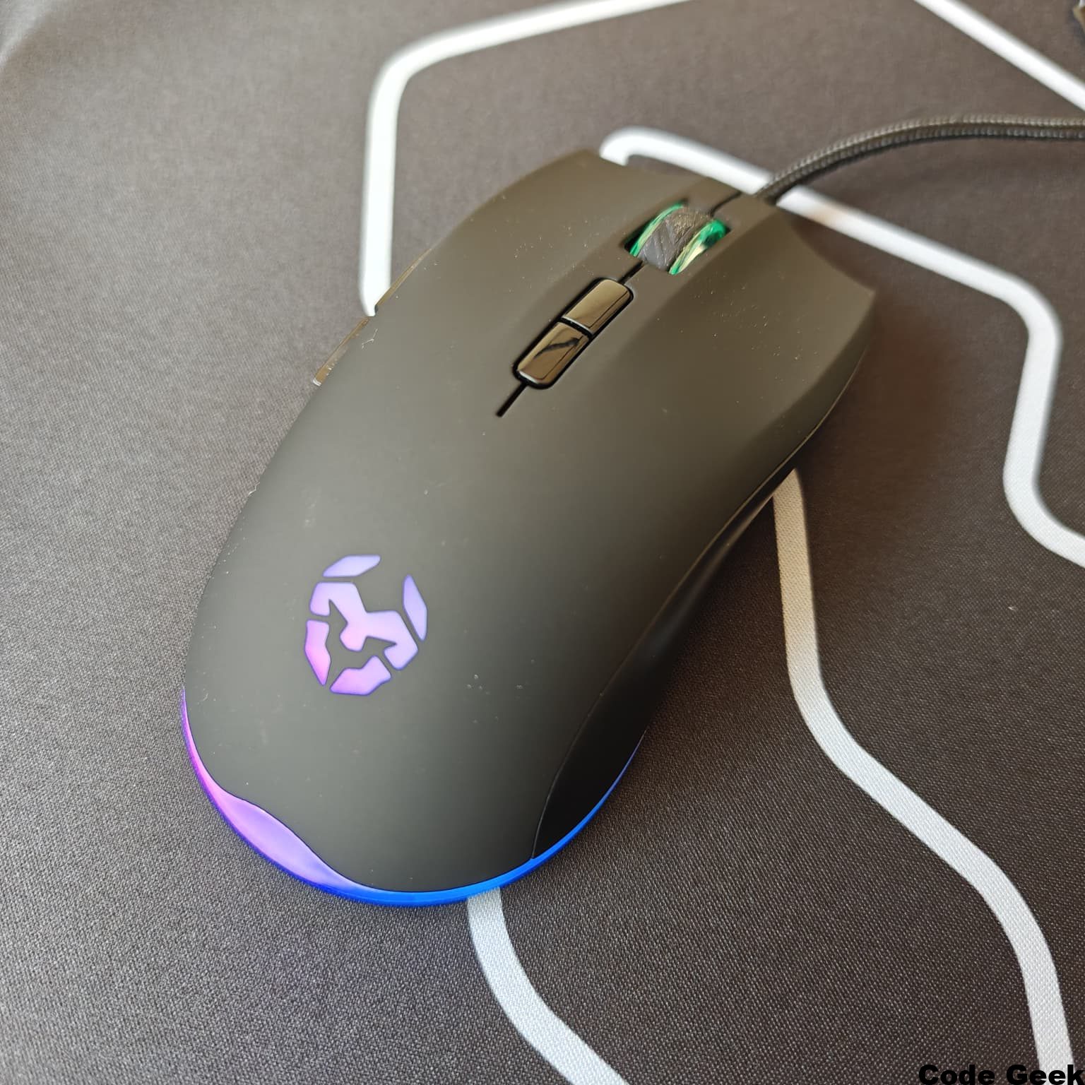 Ratón Krom Kenta Perfil Botones