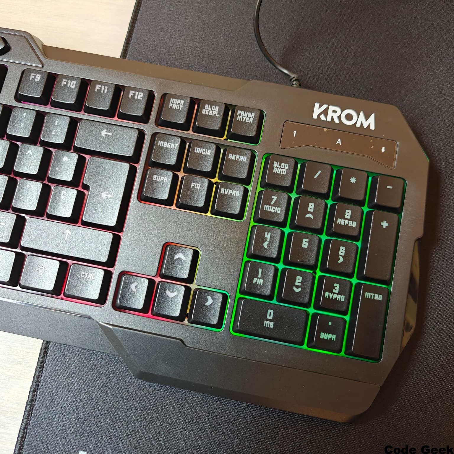 Ratón Krom Kenta Agarre