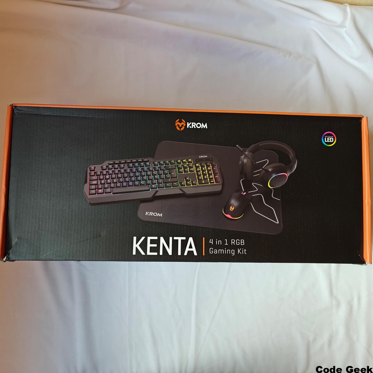 Alfombrilla Krom Kenta Bordes