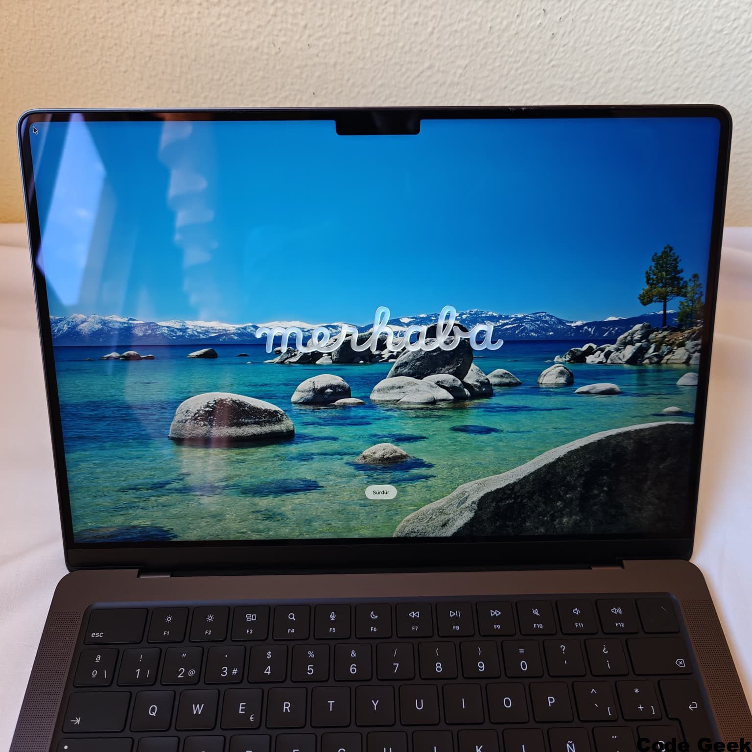 MacBook Pro M5 Teclas Detalle