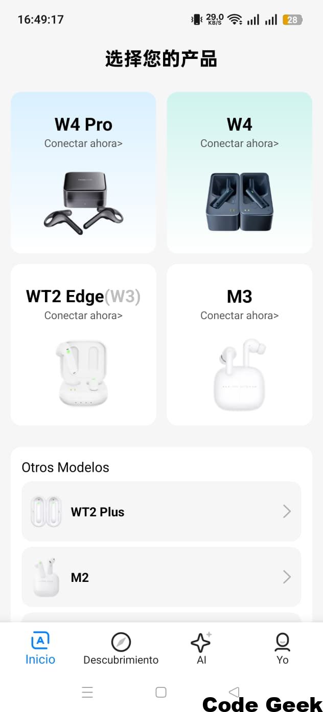 Timekettle W4 Pro Caja y Presentación