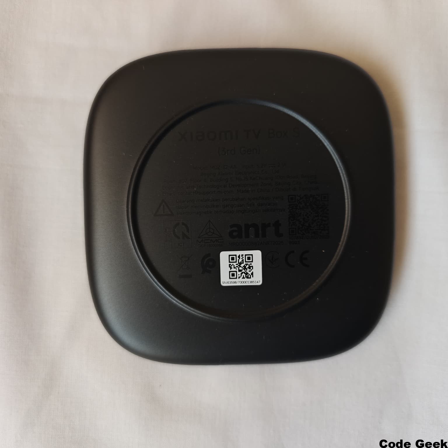 Xiaomi TV Box S Detalle HDMI y USB