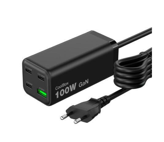 CoolBox Chargemaster 4 Pro Review: 100W de potencia GaN